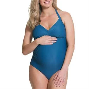 Iced Tea Halter Neck Swimsuit (C-F cups)