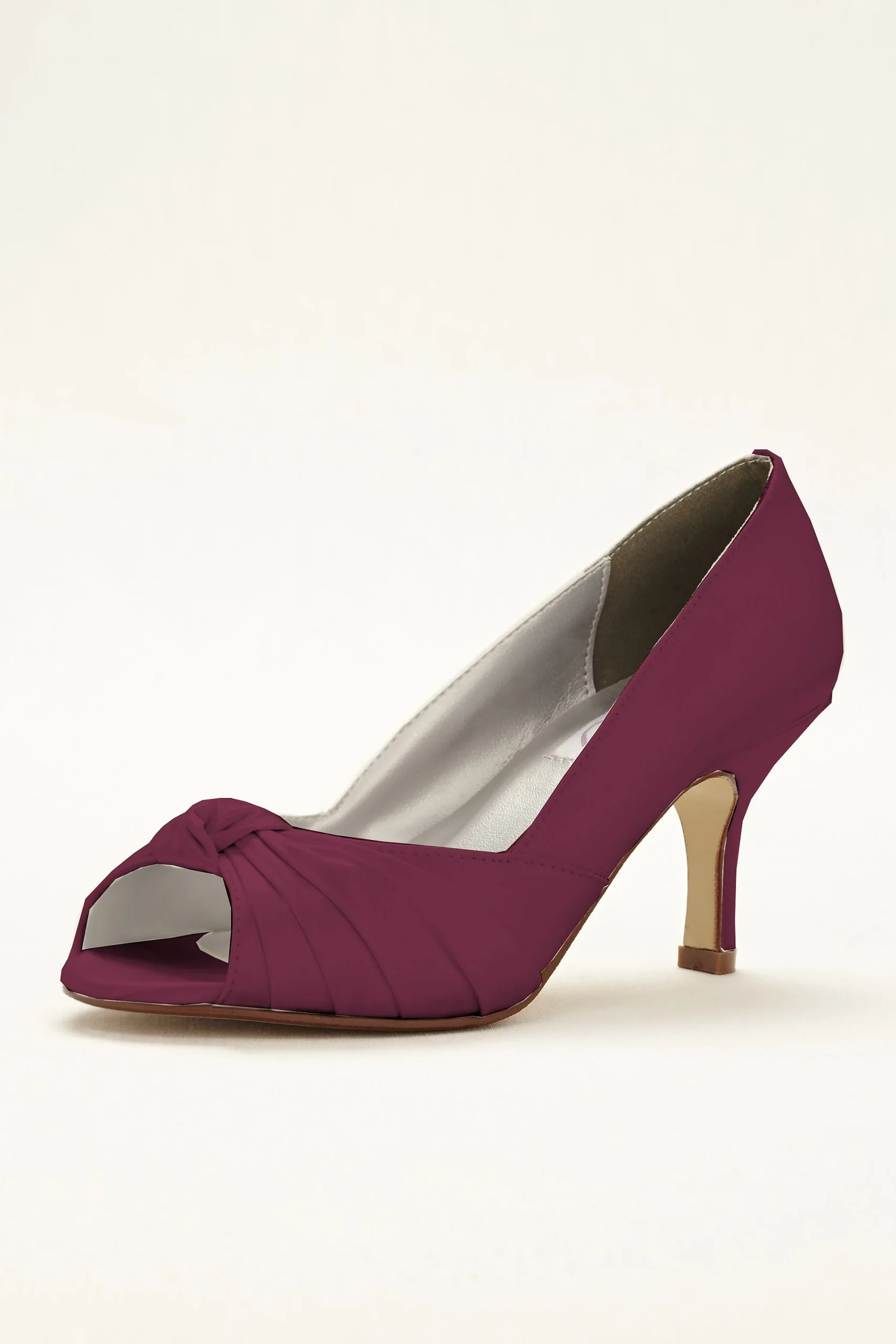 Ida Dyeable Peep Toe Pump