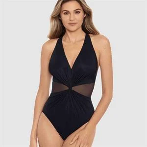 Illusionists Wrapture Shaping Swimsuit with Mesh