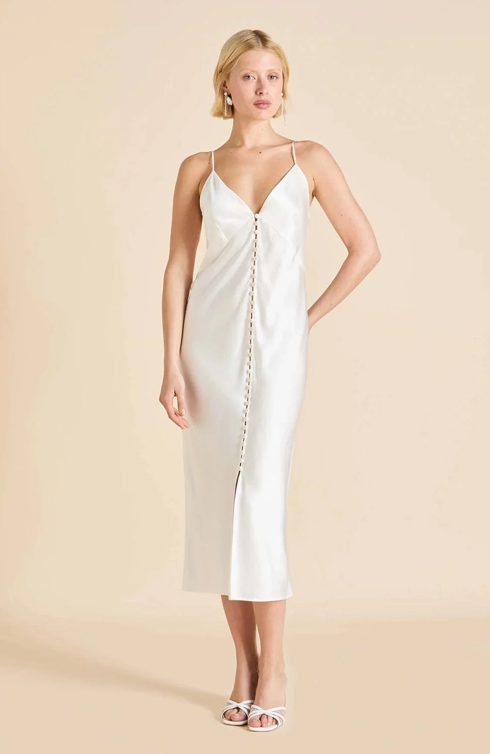 Ilse Silk Slip Dress