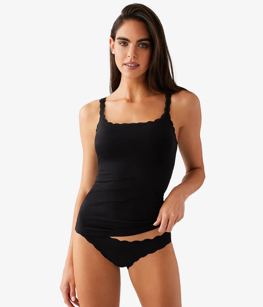 Inspired Eyelet Shelf Bra Cami