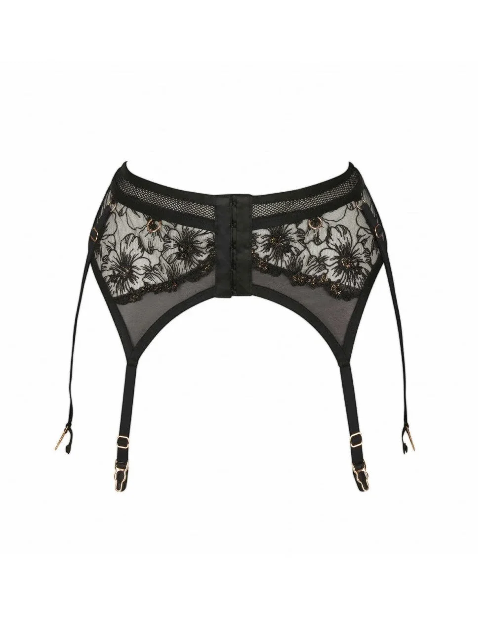 Ivy Floral Mesh Suspender