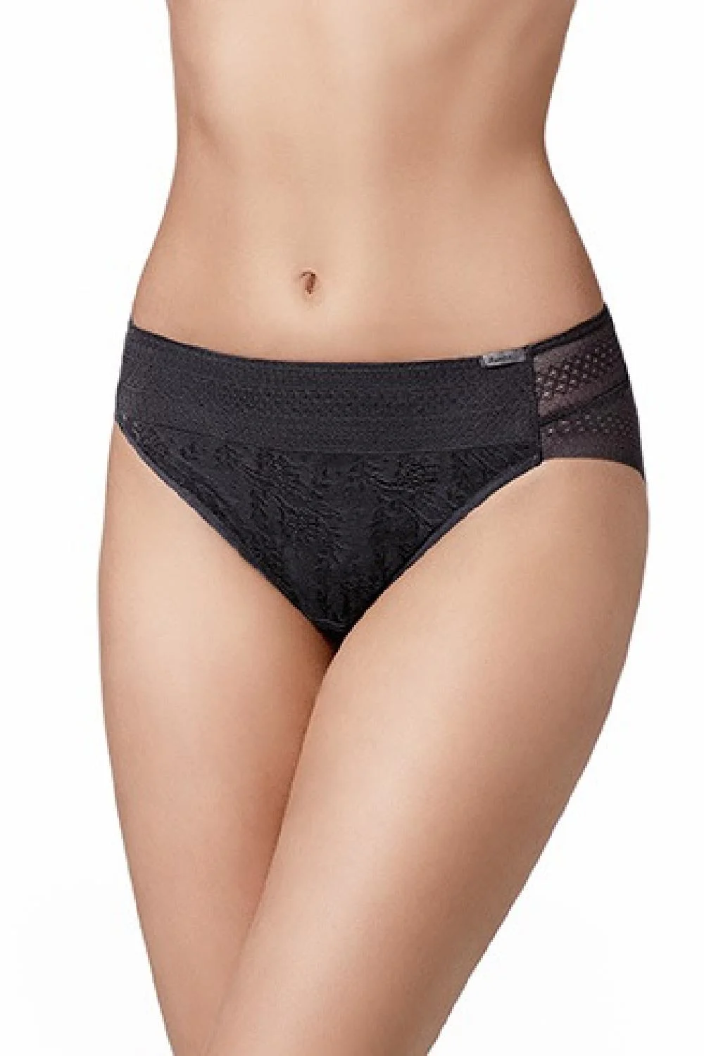 Janira Magic Band Low Waist Panty, Black (31609)