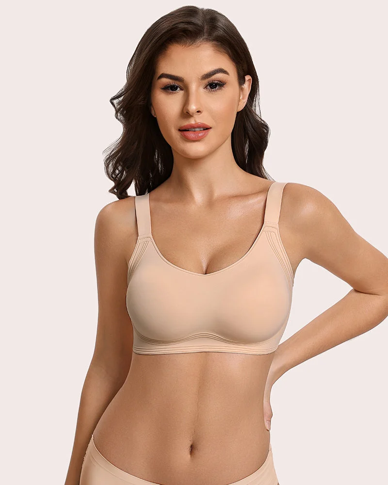 Jelly Bras No Underwire Wireless Push Up Bra