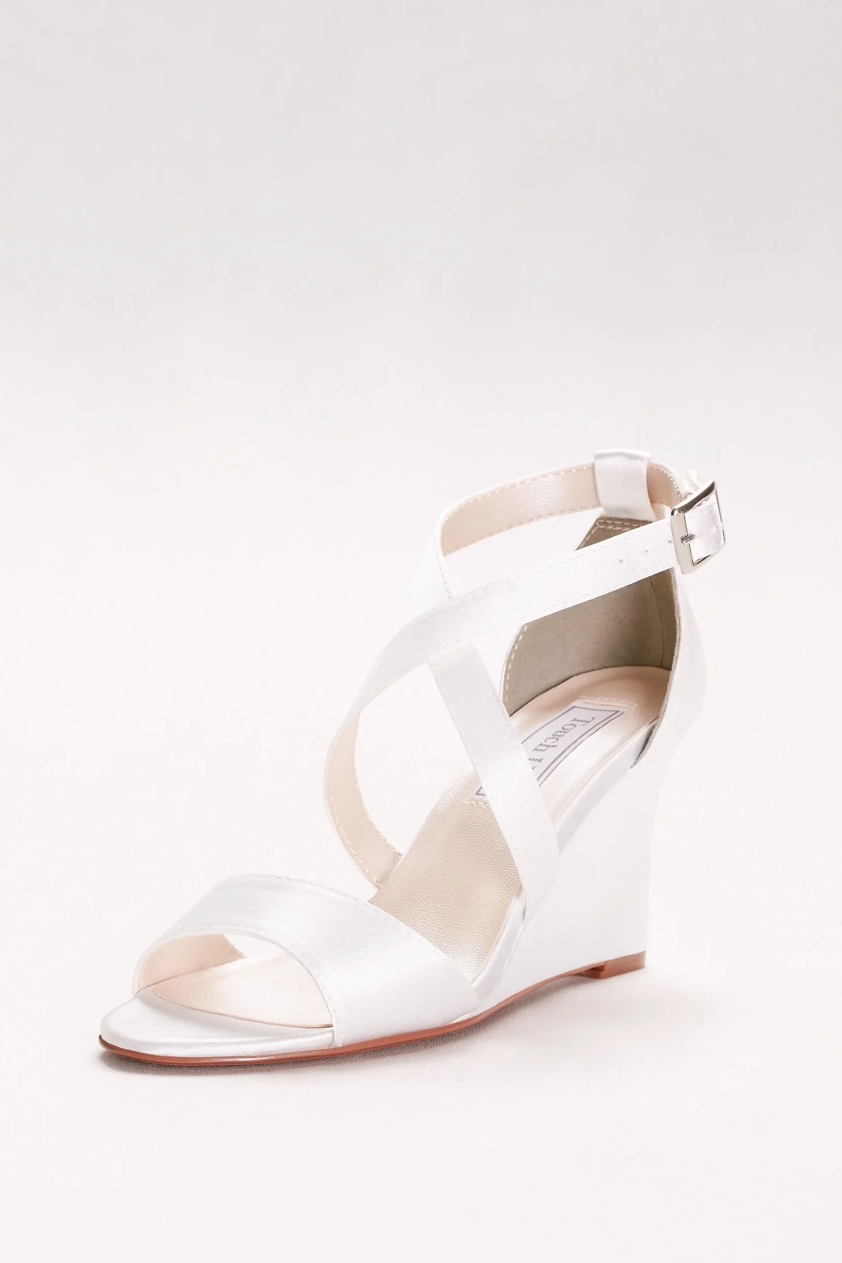 Jenna Dyeable Wedge Sandals