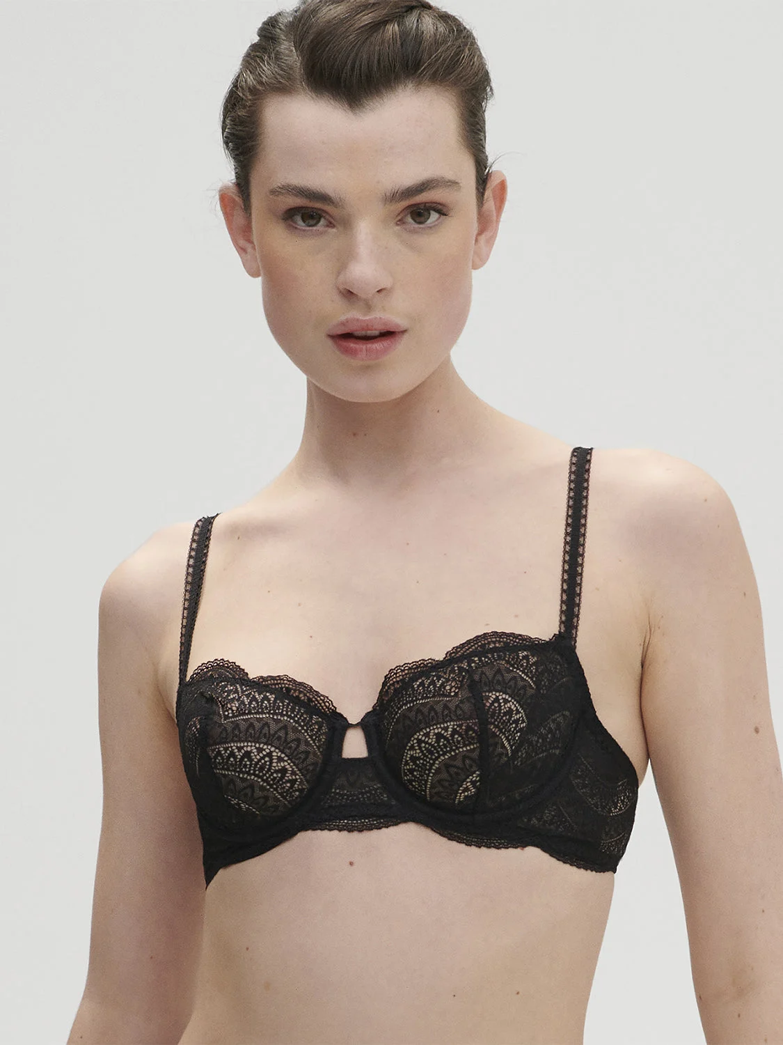 Karma Half Cup Bra - BlackRegular price