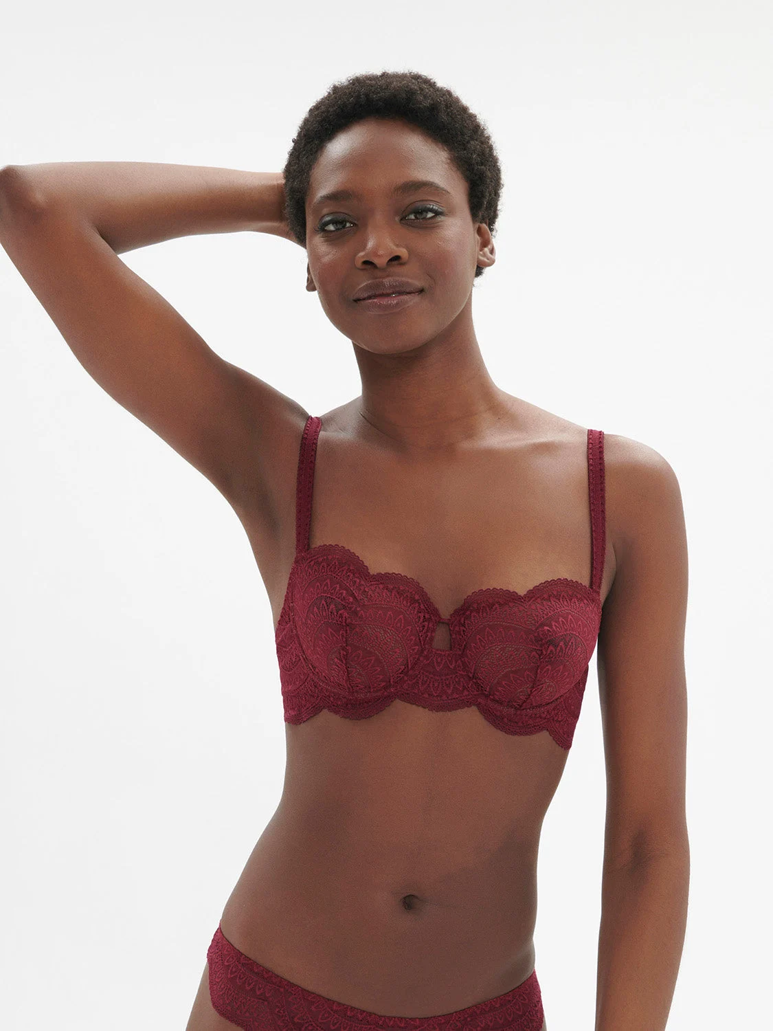 Karma Half Cup Bra - Spinel RedRegular price