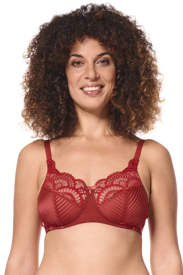 Karolina Padded Soft Cup Bra- Lipstick