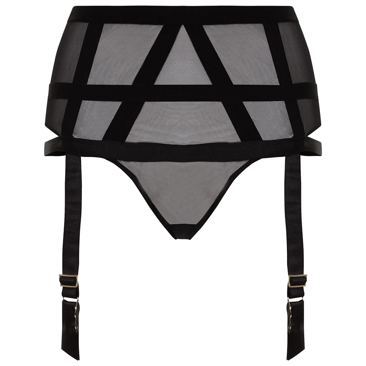 Karolina Suspender Thong