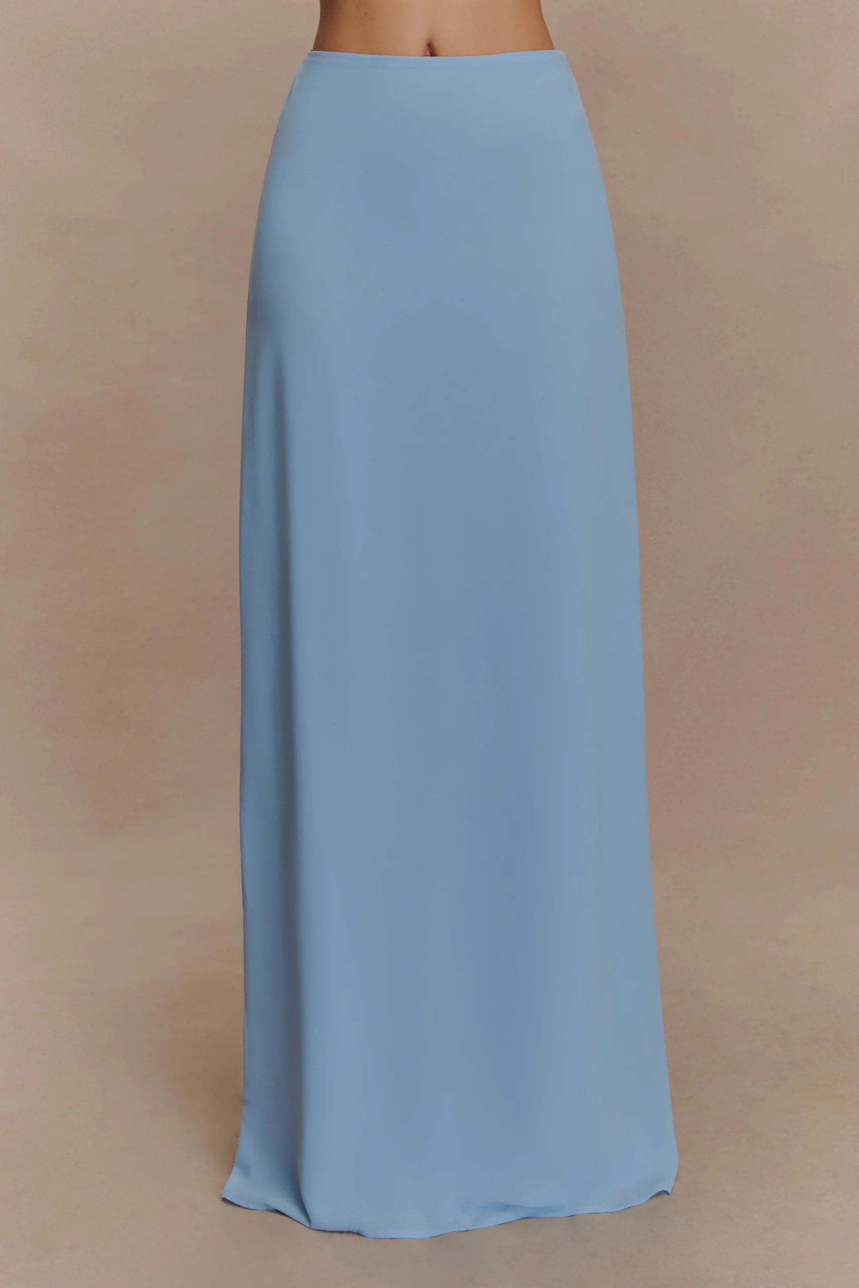 KatalinaChiffon Maxi Skirt - Sky Blue