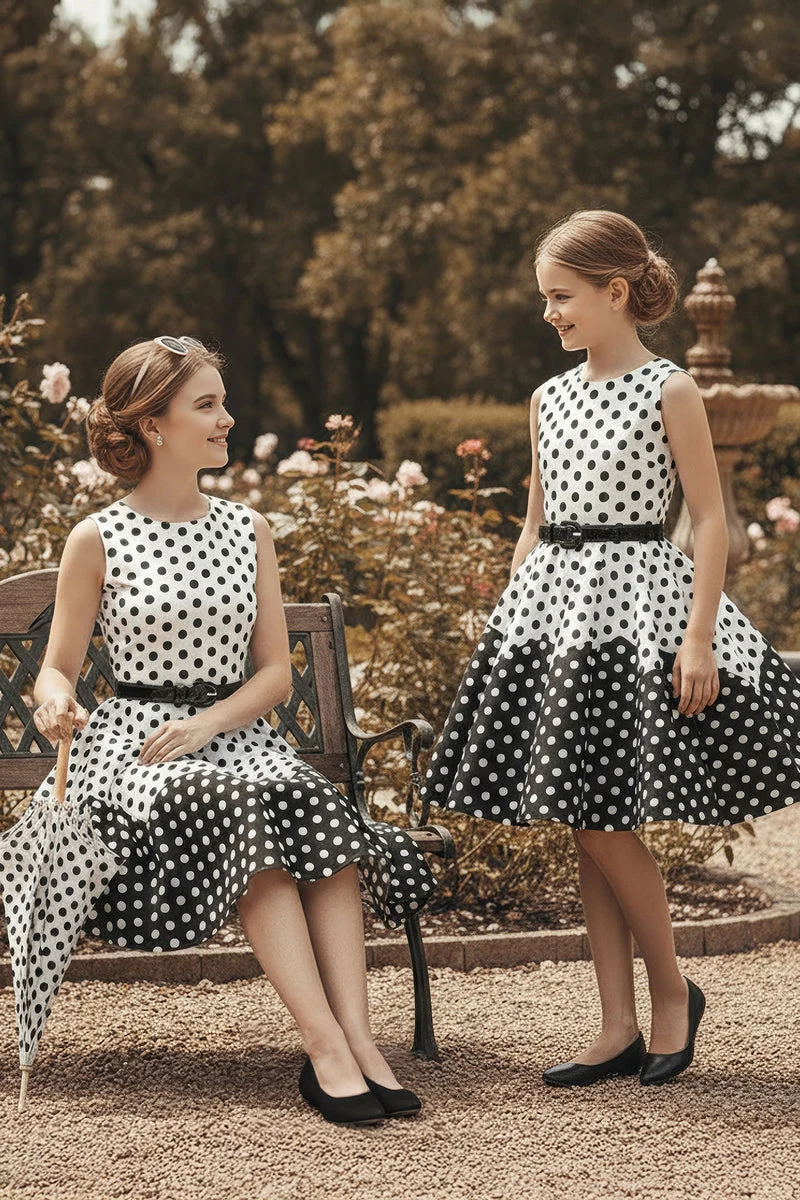 Kids Amy Polka Dot Dress