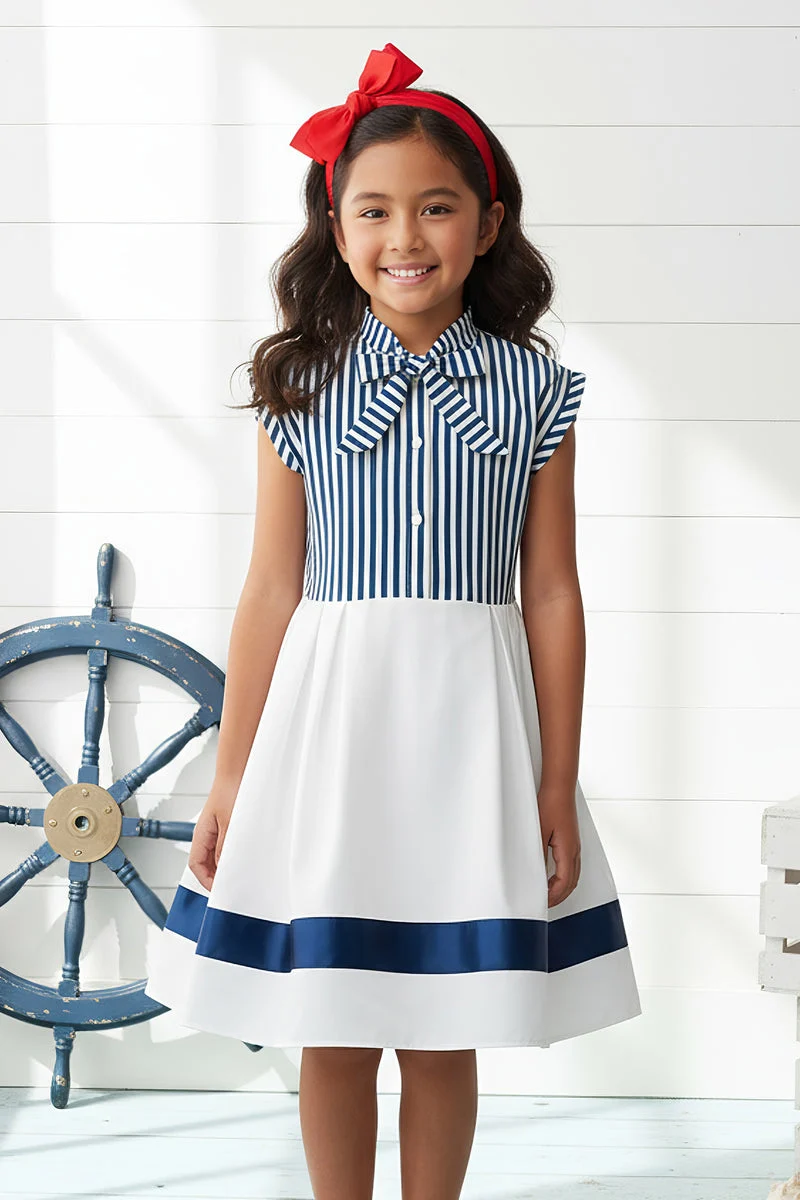 Kids Polly Striped Dress