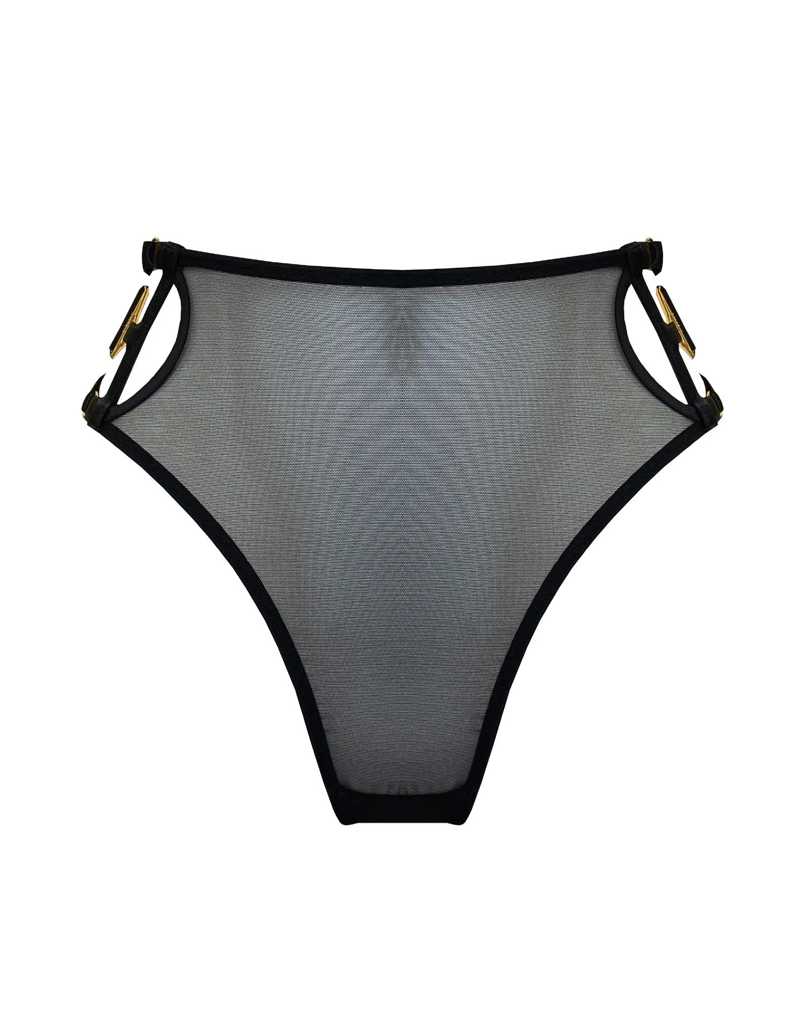 Kora High Waist Thong Black