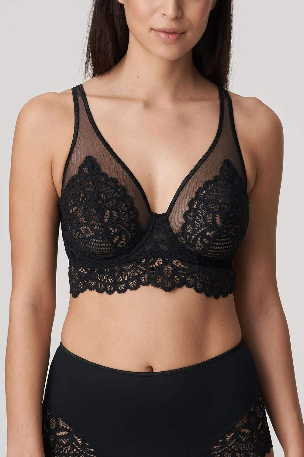 PrimaDonna Twist First Night Triangle Bra, Black (0141886)