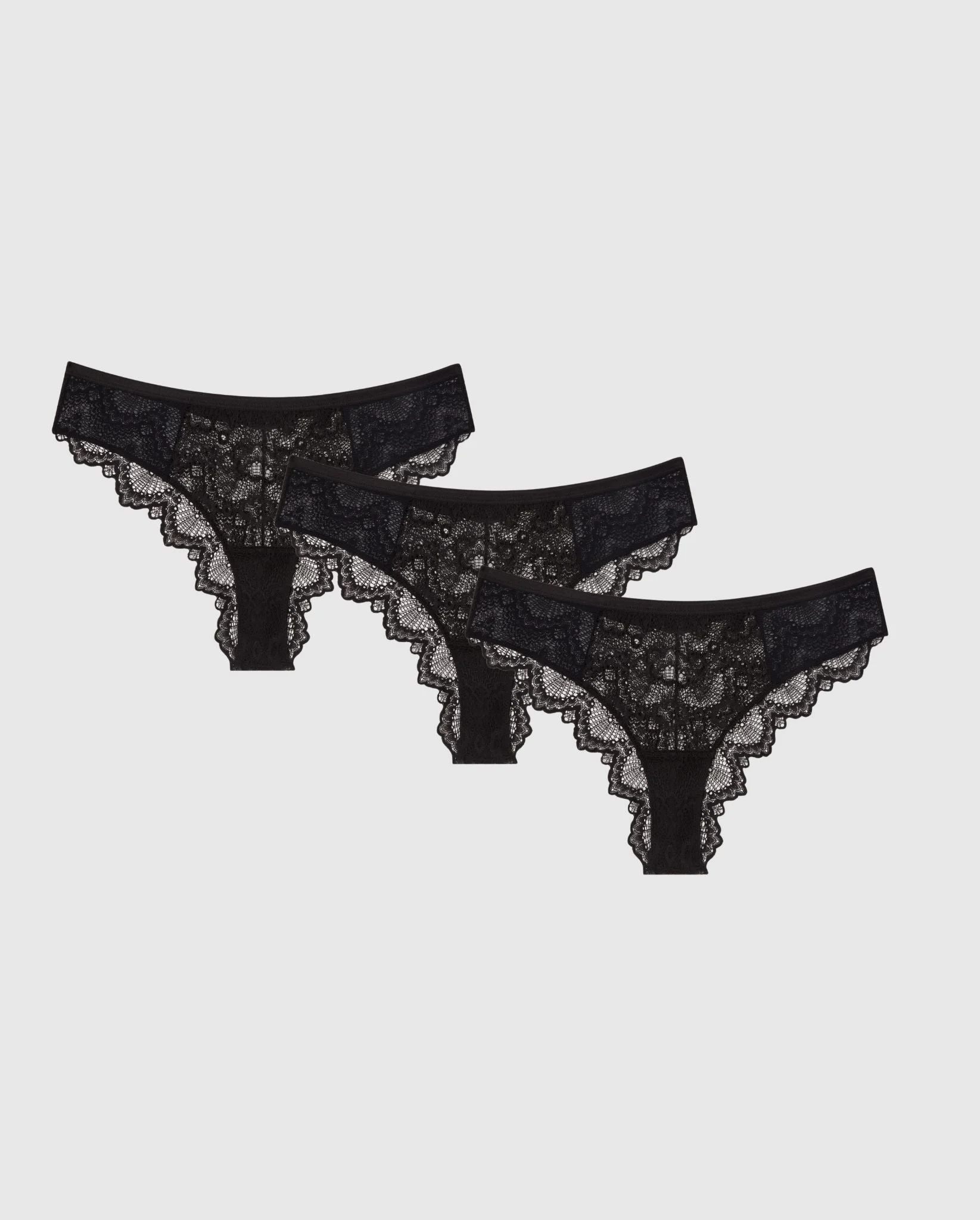Lace Cheeky 3-Pack