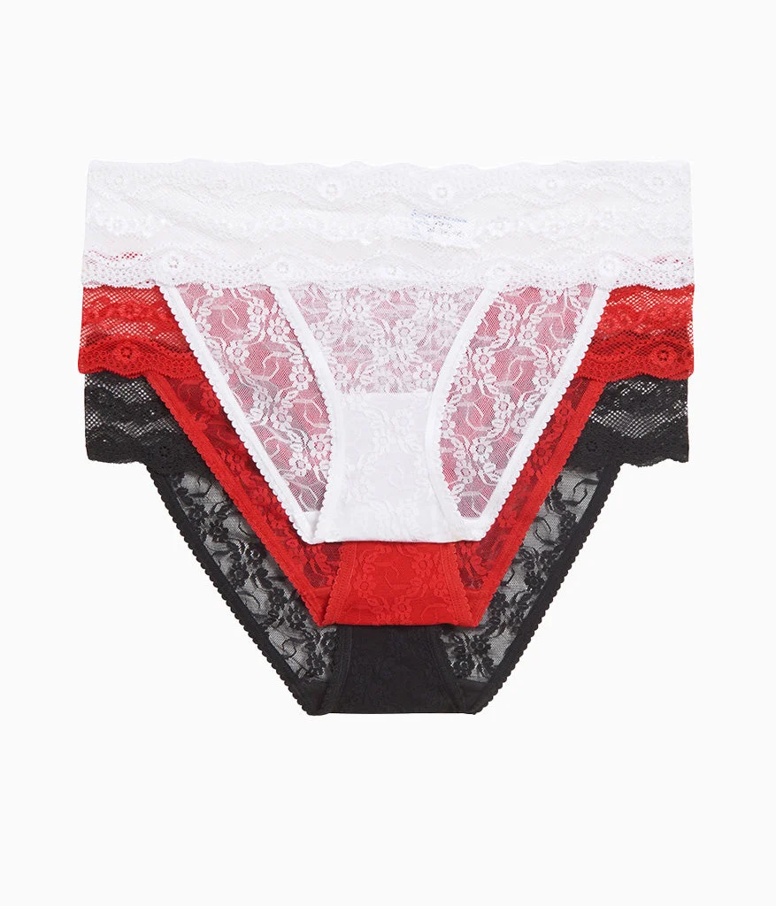 Lace Kiss Bikini Panty Pack