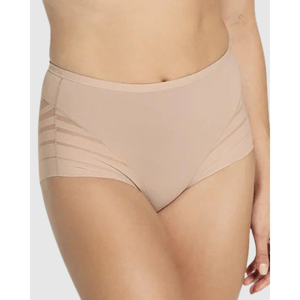 Lace Stripe Undetectable Seamless Shaping Brief