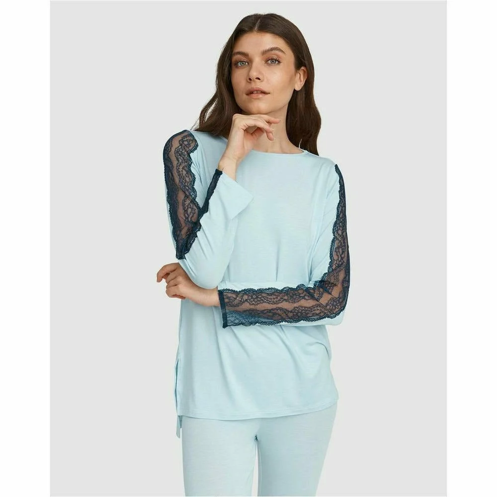Lace Trim Pyjama Set