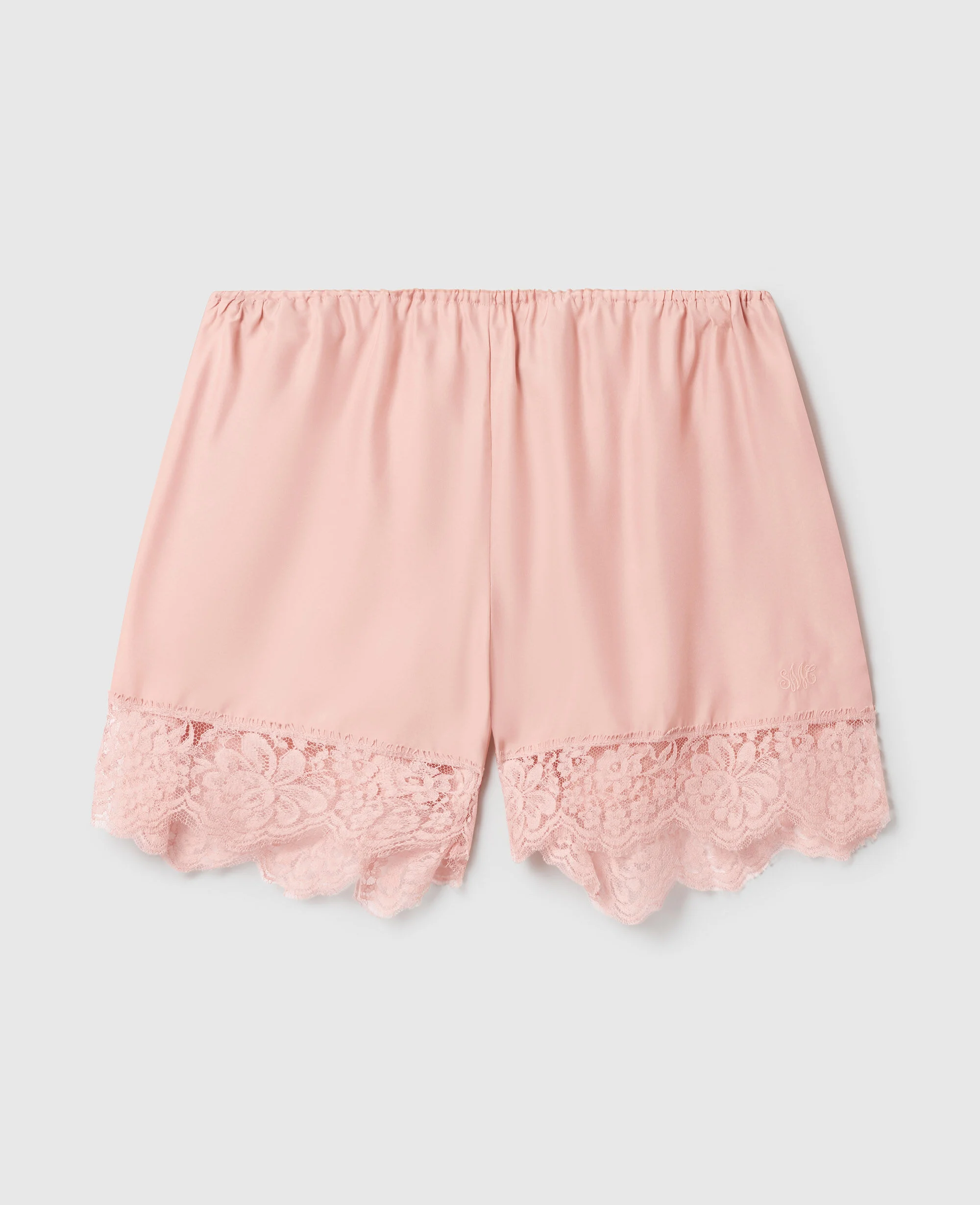 Lace-Trimmed Shorts