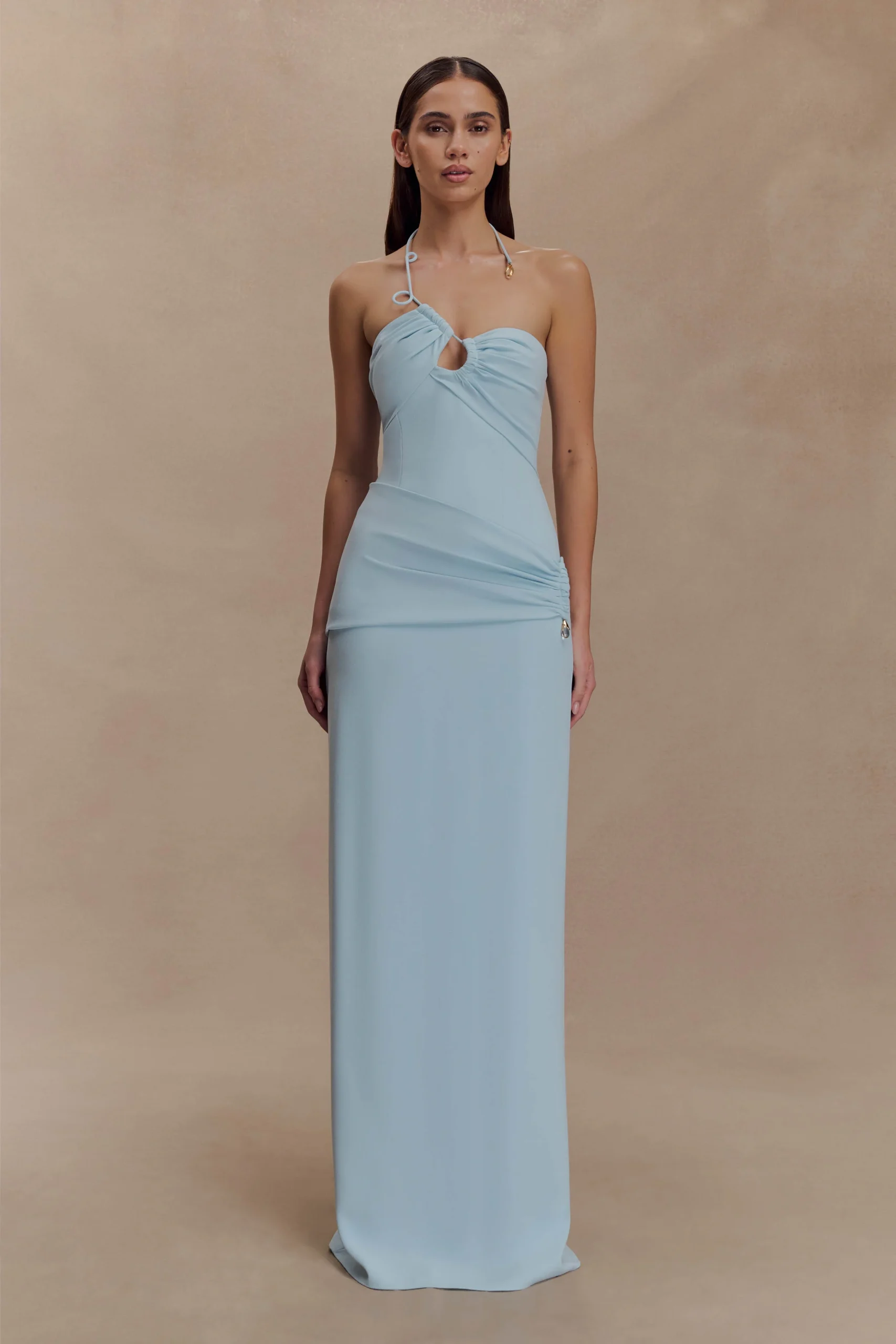 LaliaFINAL SALETeardrop Maxi Dress - Powder Blue