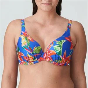 Latakia Half Padded Plunge Bikini Top