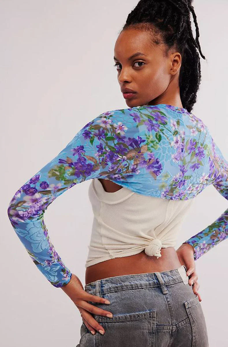 Lavender Bouquet Bolero