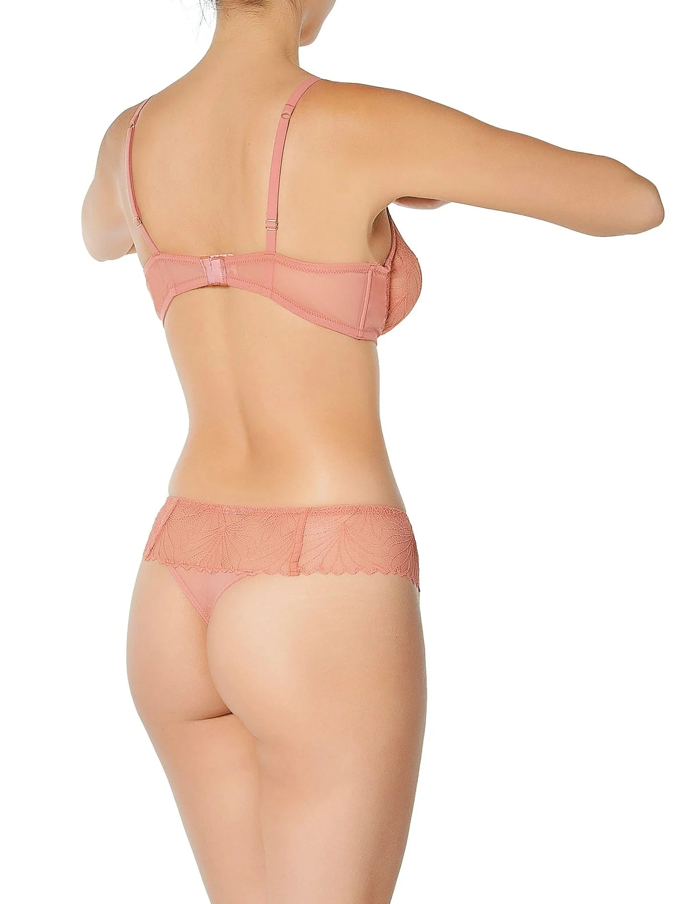 Lenna Lace Thong in Sienna