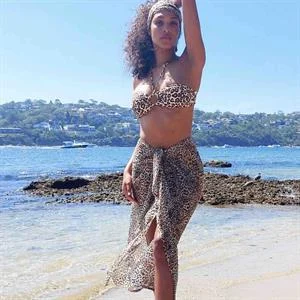Leopard Mesh Maxi