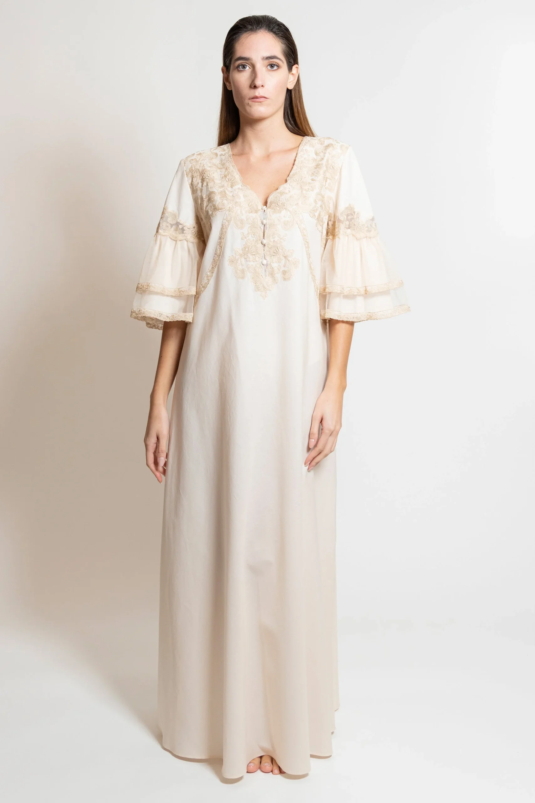 Leyla - Mussola Cotton Nightgown