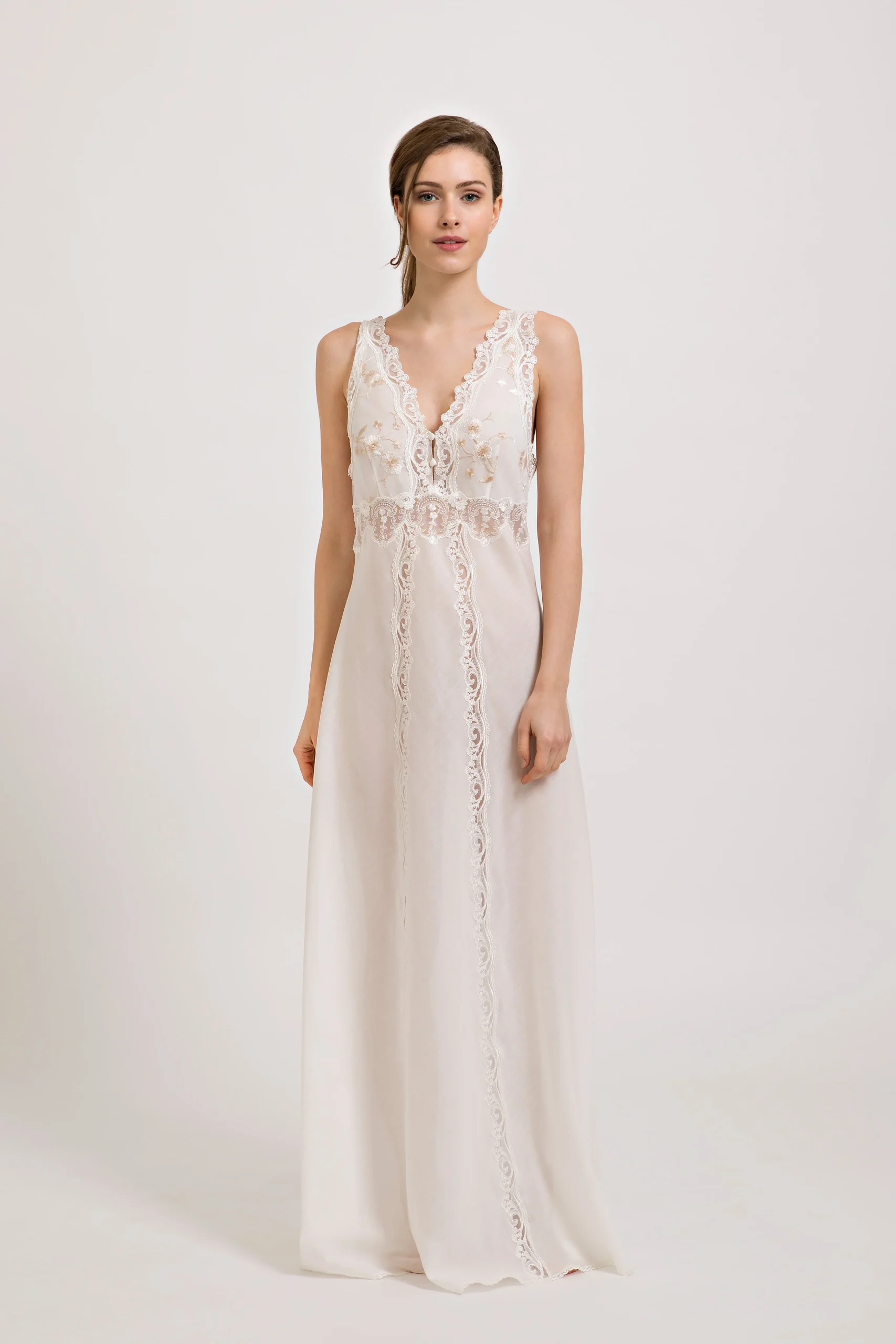 Libra - Mussola Cotton Nightgown