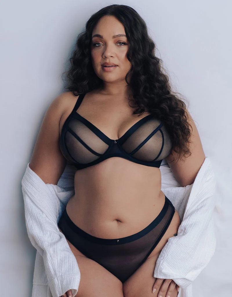 Lightstyle Plunge Bra Black