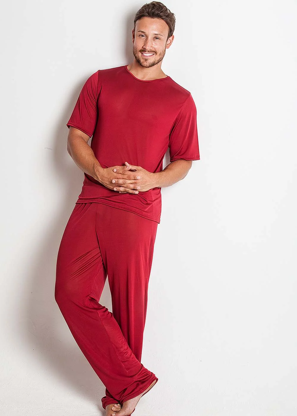 Lightweight Silk Jersey T Shirt