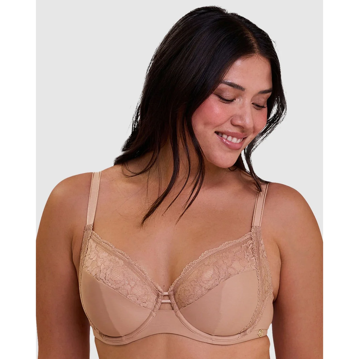 Lily Full Cup Wired Bra With Lace