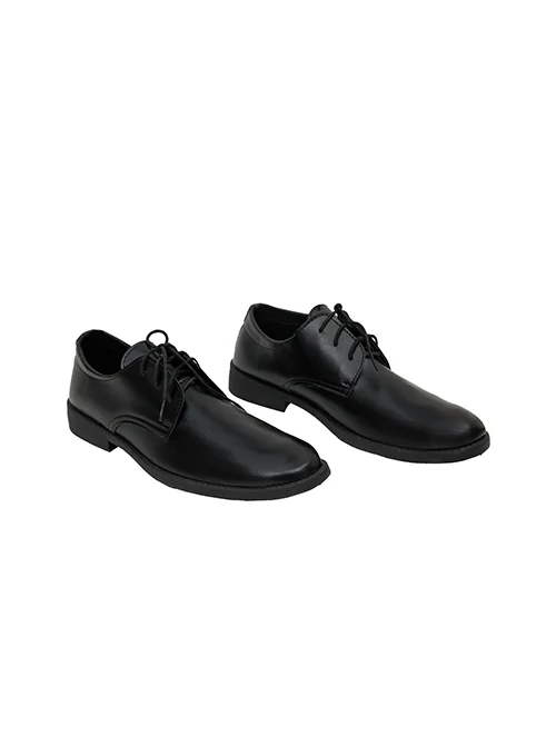 Live Action TV Series Spider-Noir‎ Spider Man Halloween Cosplay Accessories Black Leather Shoes