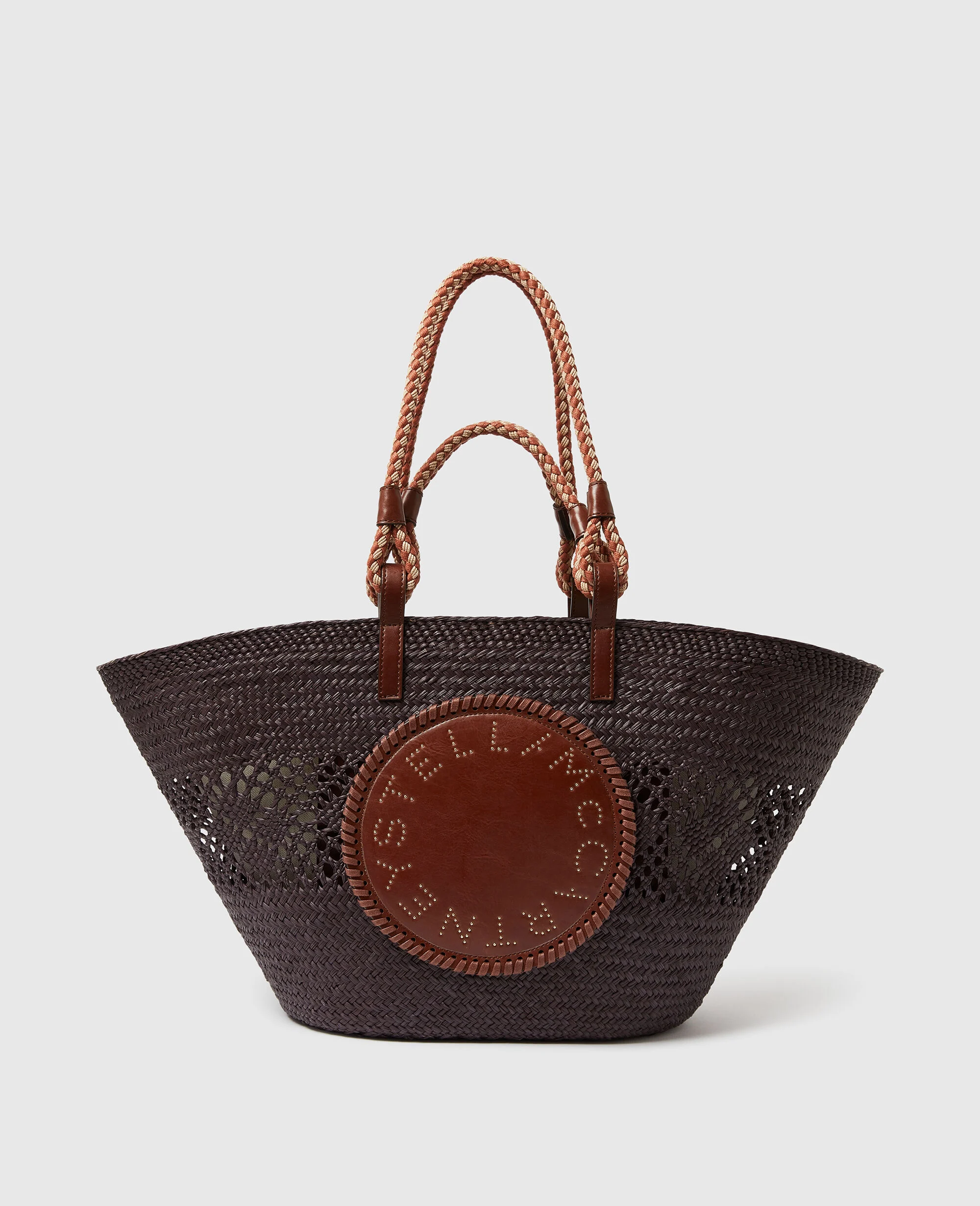 Logo Large Rope Basket Bag