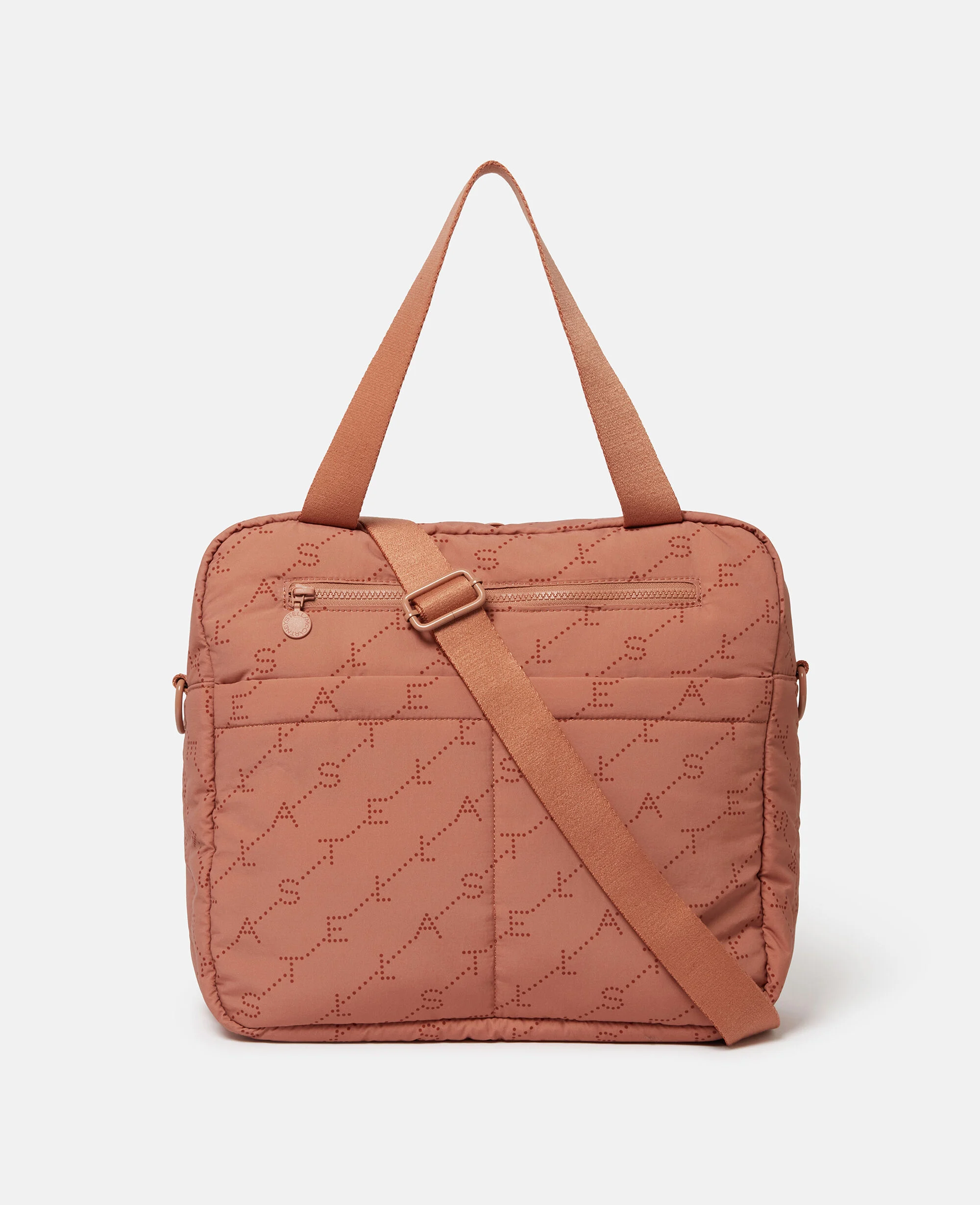 Logo Print Diaper Tote Bag