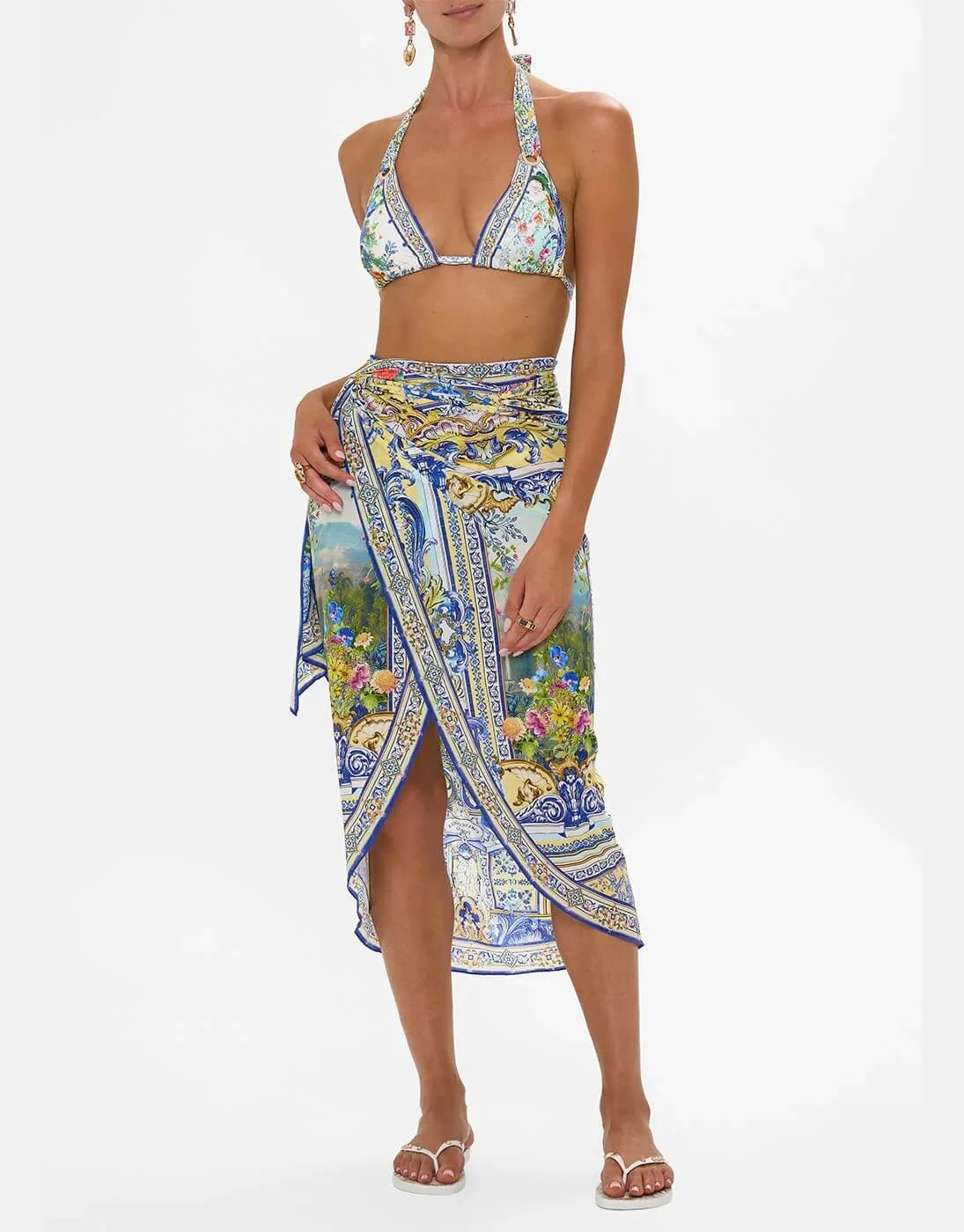 Long Eyelet Sarong, Wall to Wall Wonders