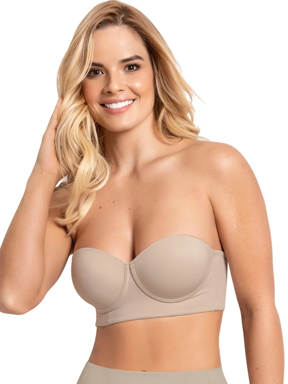 LonglineBalconet Contouring Strapless Bra 360