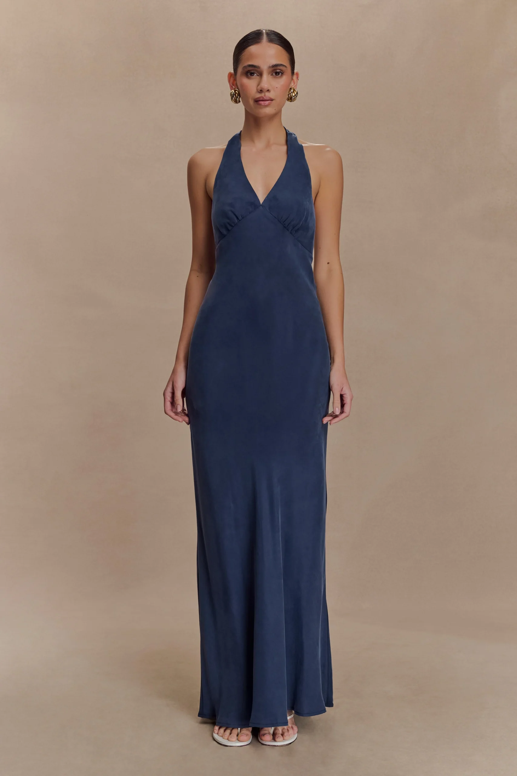 LouisianaHalter Maxi Dress - Navy