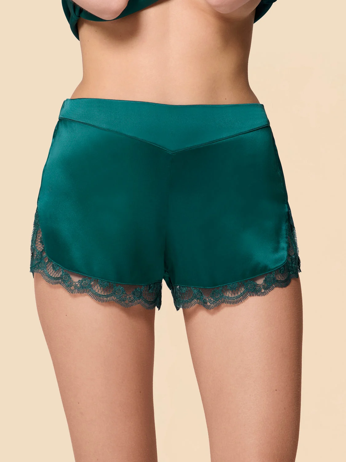 Love Me Night Short - Emerald GreenRegular price