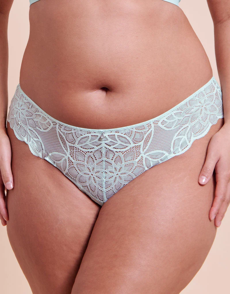Lovelace Brazilian Brief Pale MintBlue