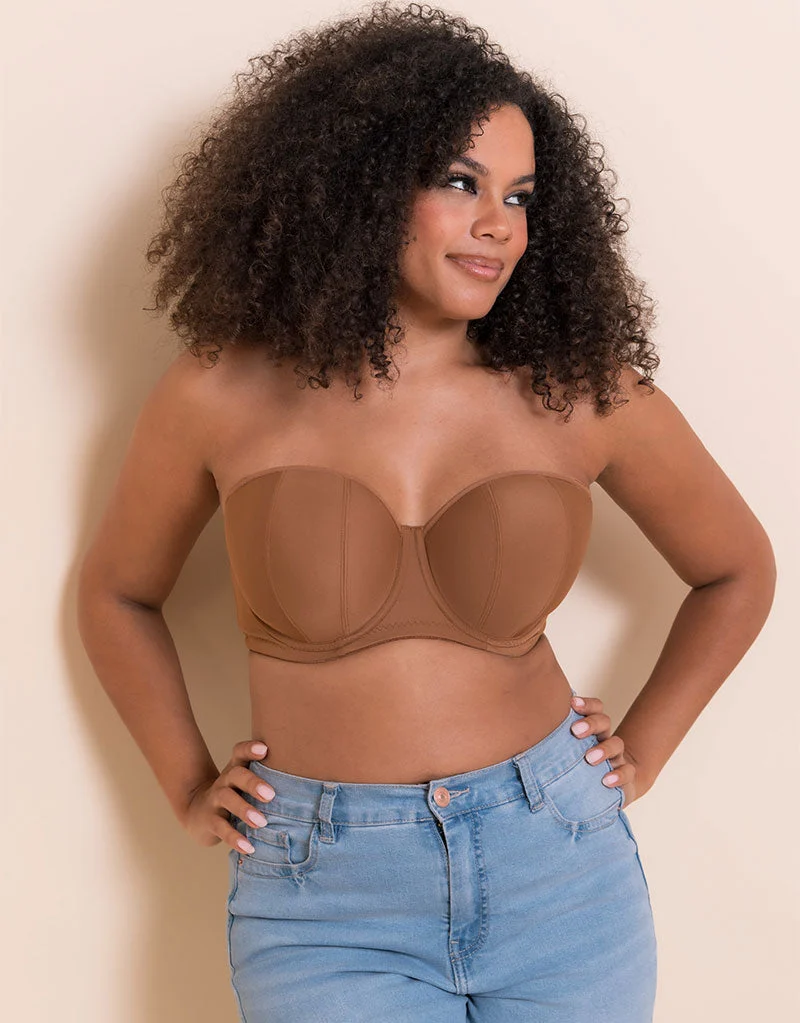 Luxe Strapless Multiway Bra CaramelBrown