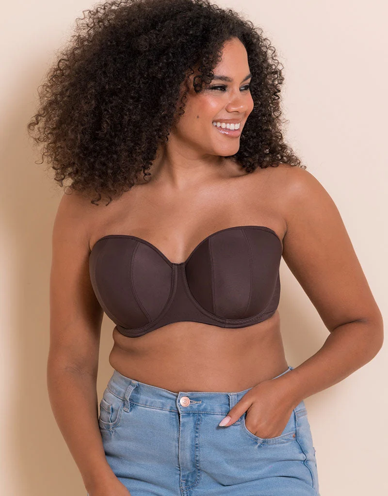 Luxe Strapless Multiway Bra CocoaBrown