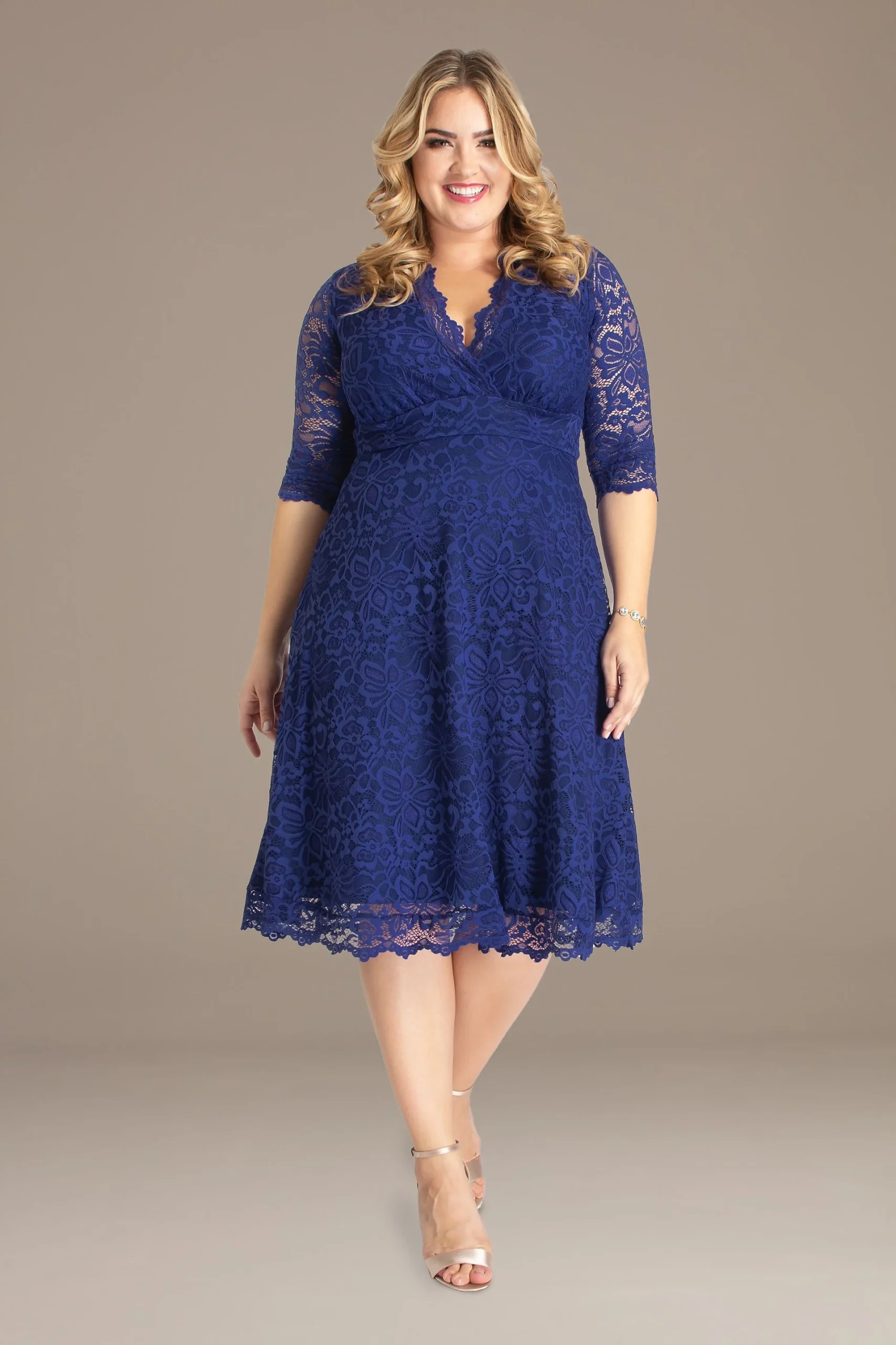 Mademoiselle Lace Plus Size Dress