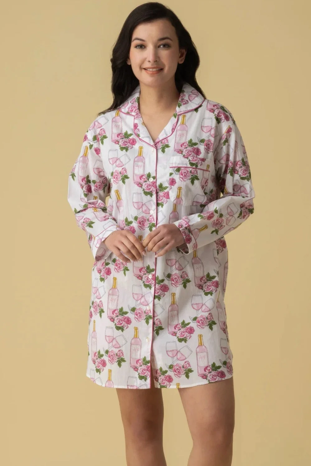 Mahogany Rose Nightshirt (N287NS)