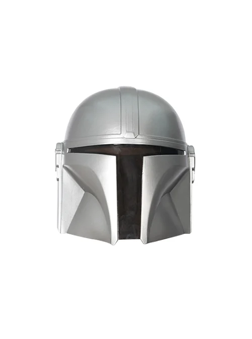 The Mandalorian Season 3 Din Djarin Halloween Cosplay Costume Accessory Silver Helmet