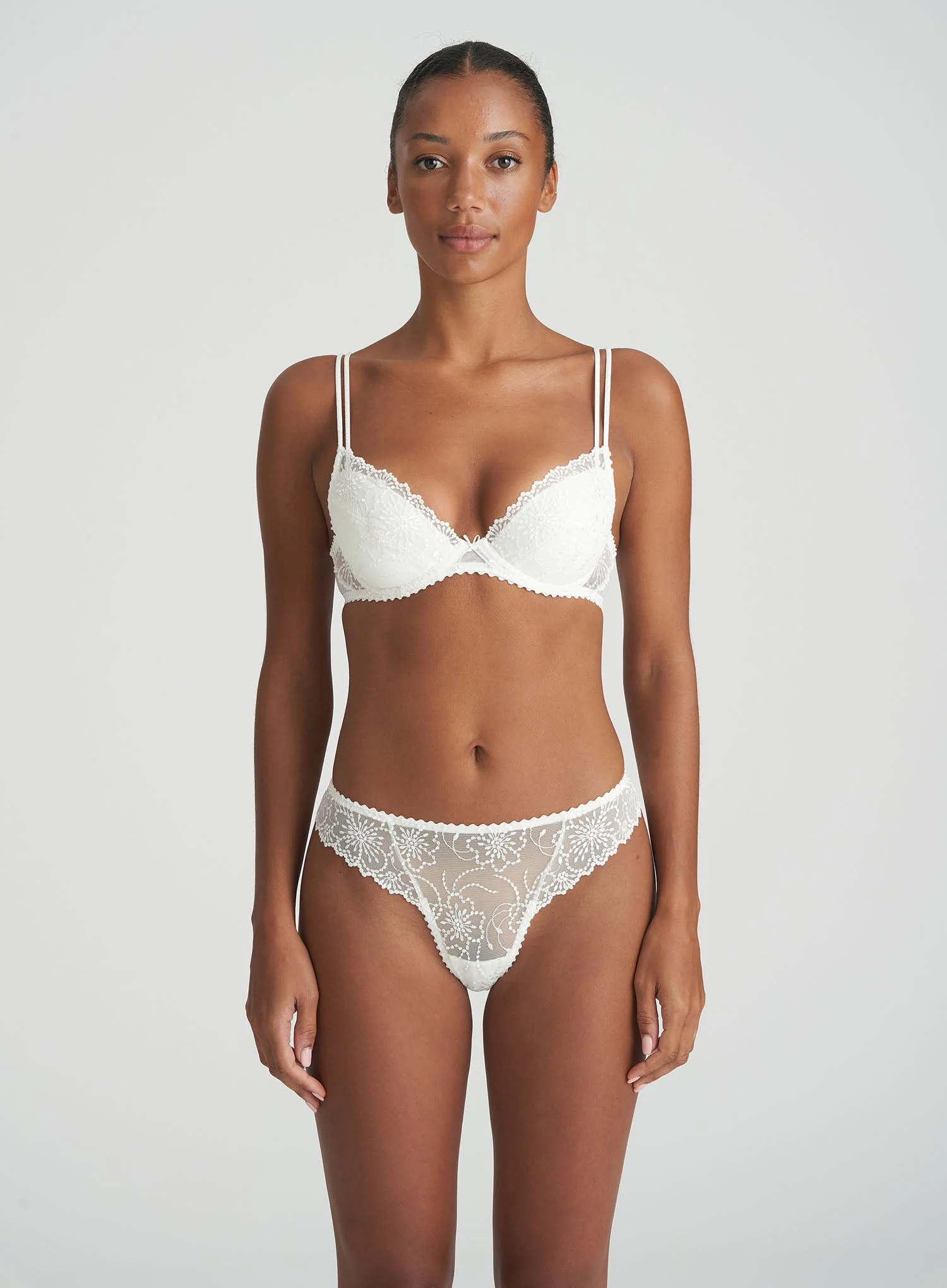 Marie Jo: Jane Padded Push Up Bra Natural
