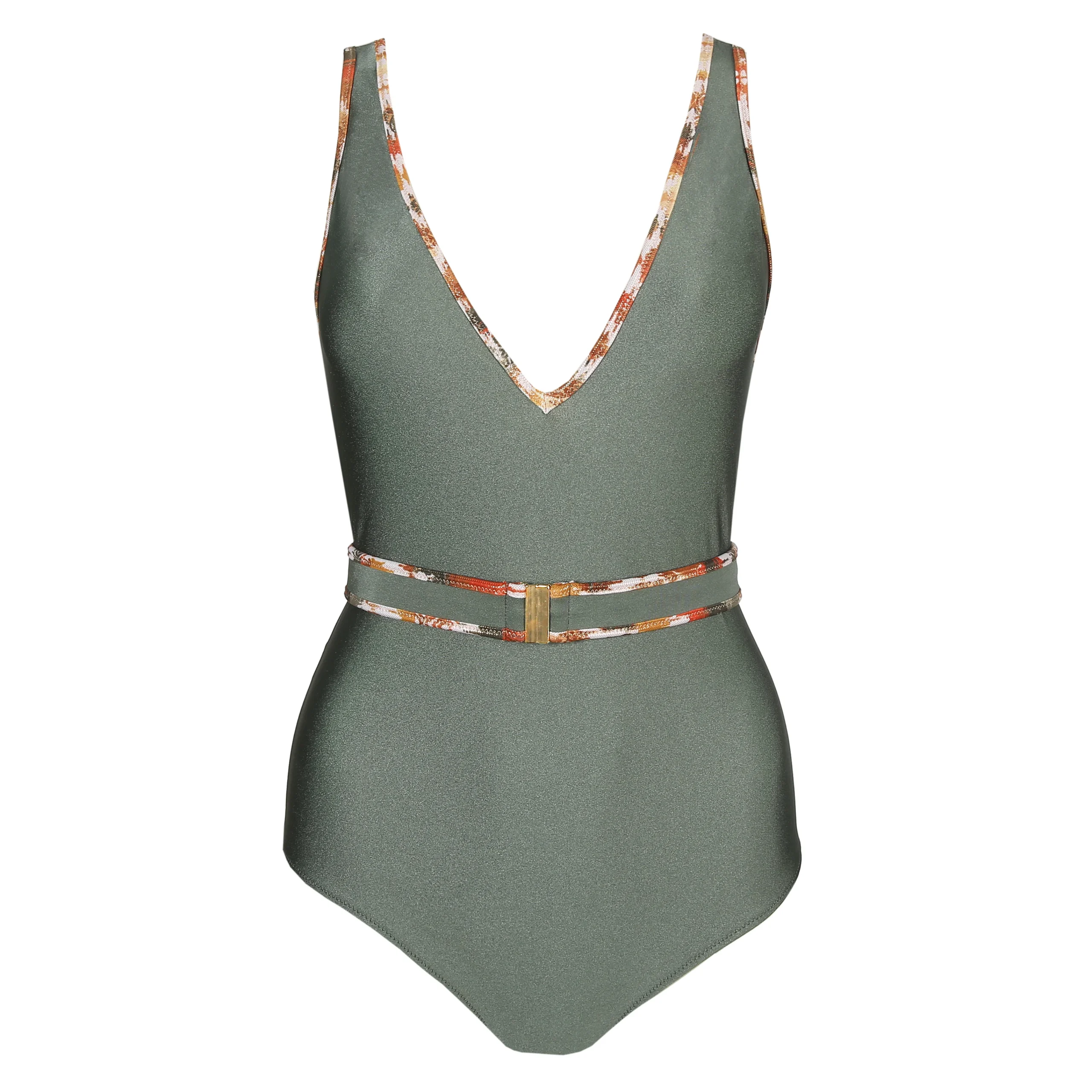 Marie Jo Swim Crete Plunge Swimsuit Wireless