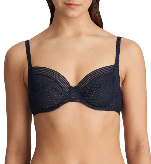 Marie Jo Tokuda Full Cup Underwire Bra (0122160) - Velvet Blue