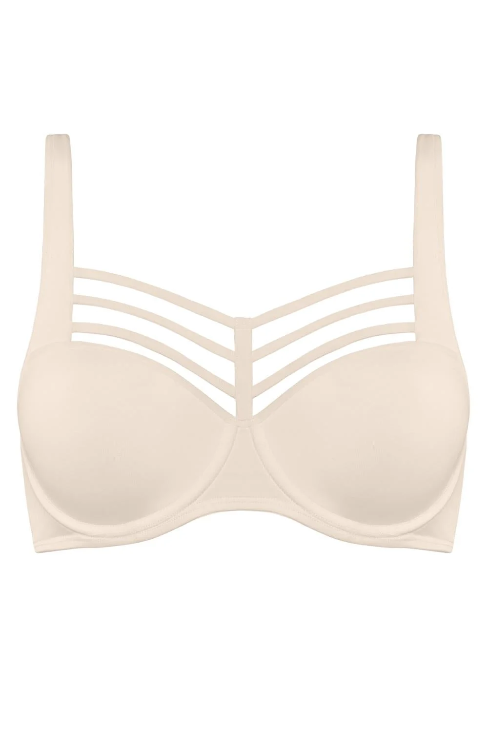 Marlies Dekkers Leading Strings Plunge Balcony Bra, Cups B-C, Ivory (18960)